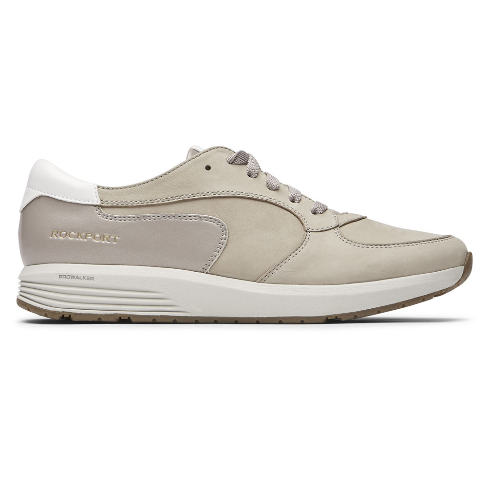 Rockport Womens Sneakers Beige - Trustride ProWalker - UK 406-YWNTCB